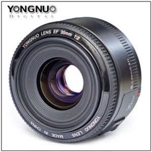 Yongnuo Ef 35mm F2.0 Wide-Angle Fixed Auto Focus Lens for Canon DSLR Cameras