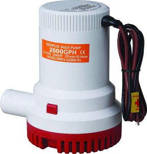 Electric Bilge Pump Marine Boat Yacht Submersible 12V 2000GPH