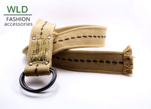 D Ring Buckle Fashion Canvas Belt (CKY0190)