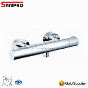 Sanipro Brass Chrome Plating Contemporary Thermostatic Shower Mixer
